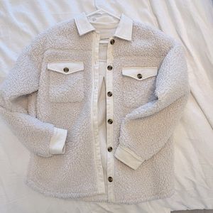 Thread and supply shacket